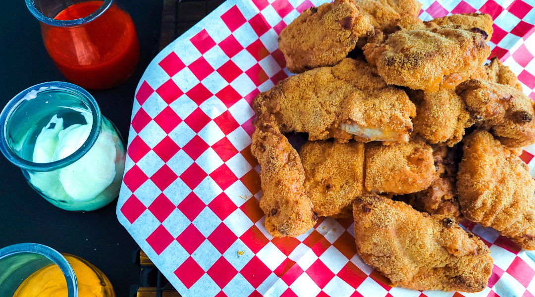 Filets de poulet pané santé