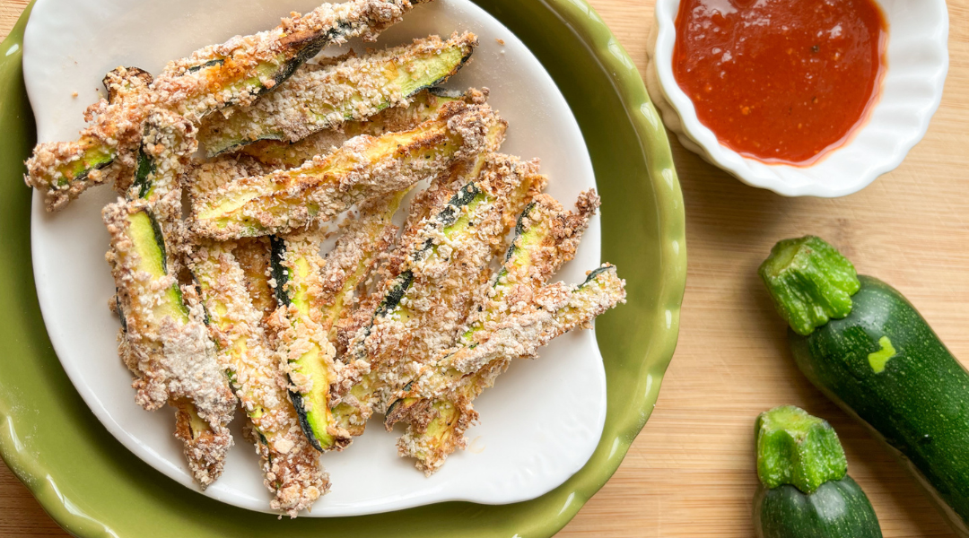 Frites de courgettes