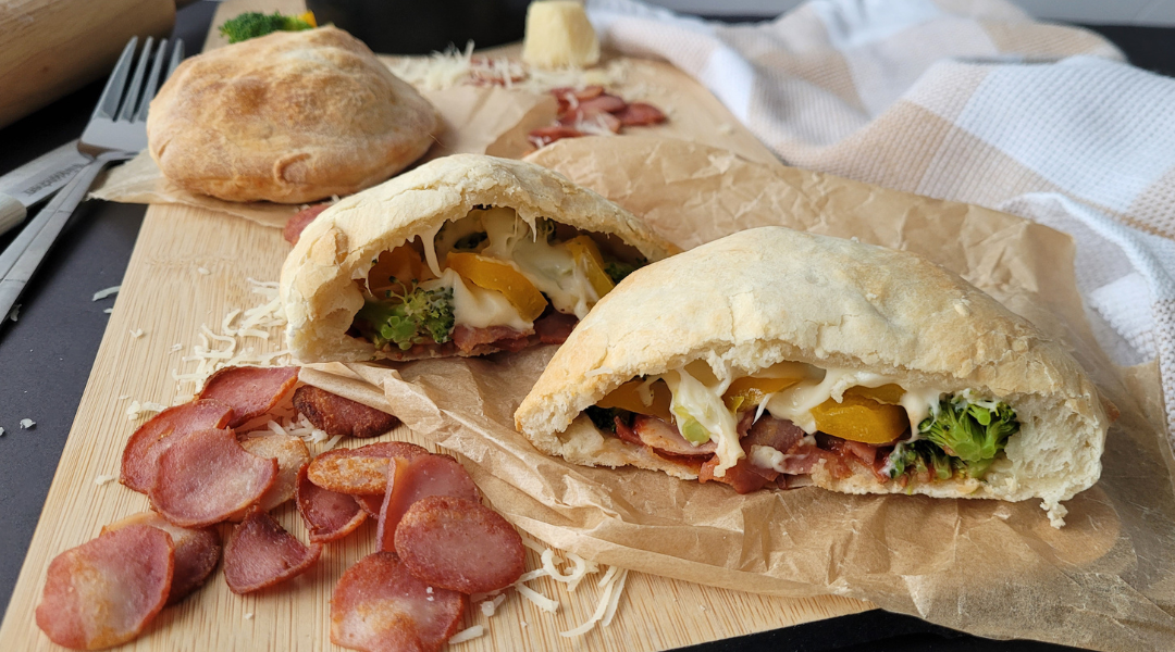 Pizzas-pochettes maison