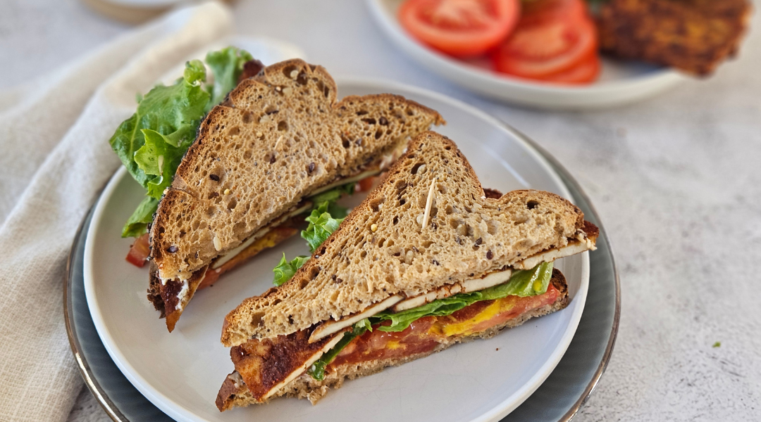 Sandwich BLT au tofu